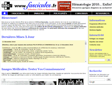 Tablet Screenshot of fascicules.fr
